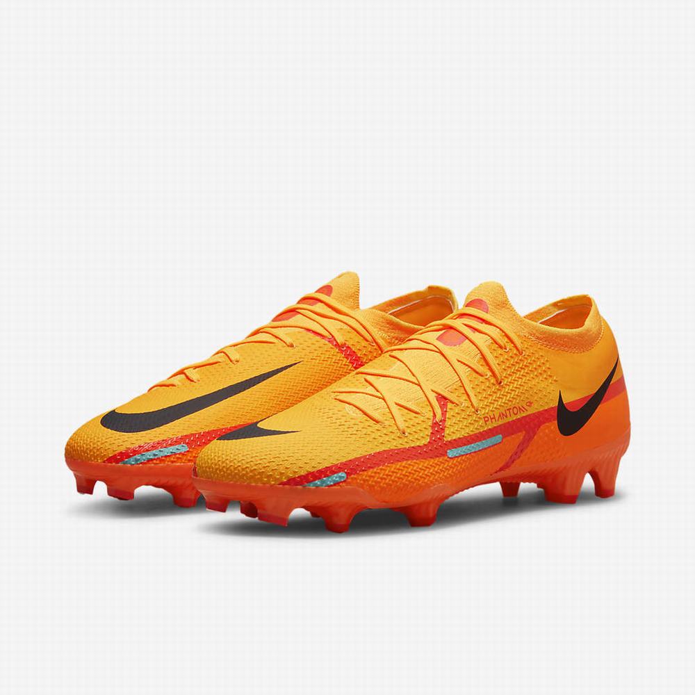 Nike Phantom GT2 Pro FG Firm-Ground Női Focicipő Narancssárga Világos Piros Fekete | NI8724-X31