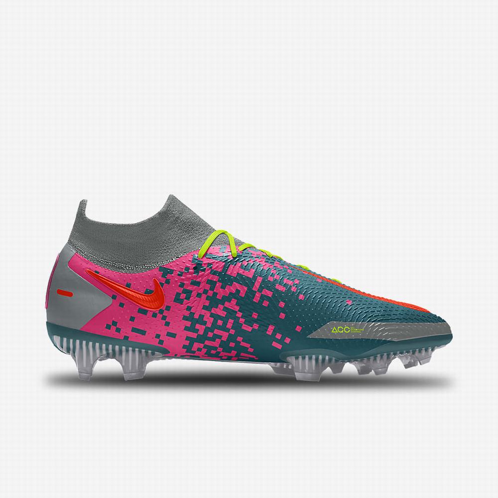 Nike Phantom GT Elite By You Firm Ground Női Focicipő Színes | NI4359-A07