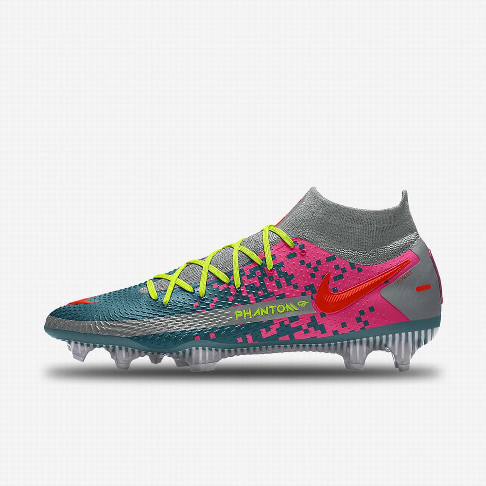 Nike Phantom GT Elite By You Firm Ground Női Focicipő Színes | NI4359-A07