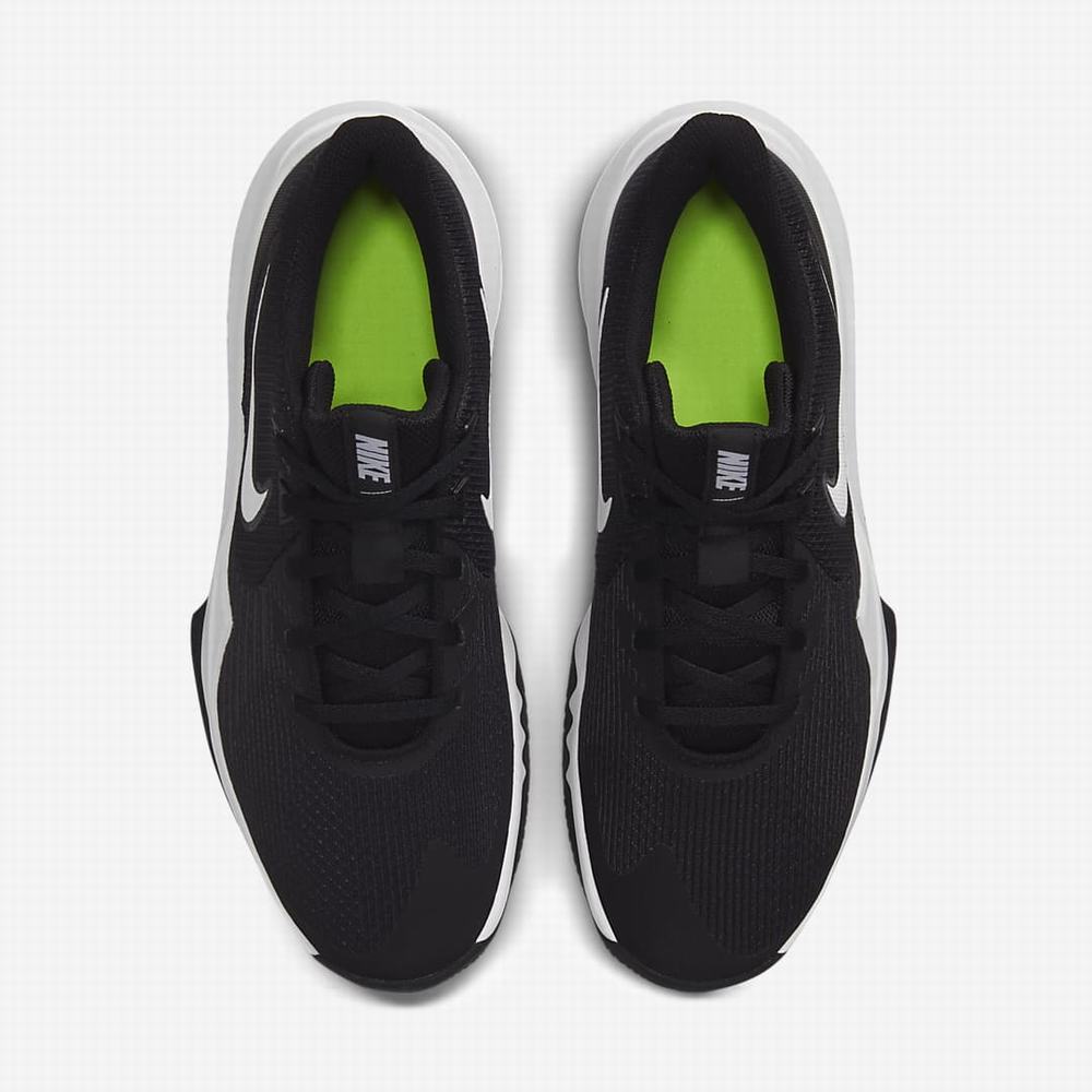 Nike Precision 5 Férfi Kosárlabda Cipő Fekete Sötétszürke Fehér | NI9385-B92