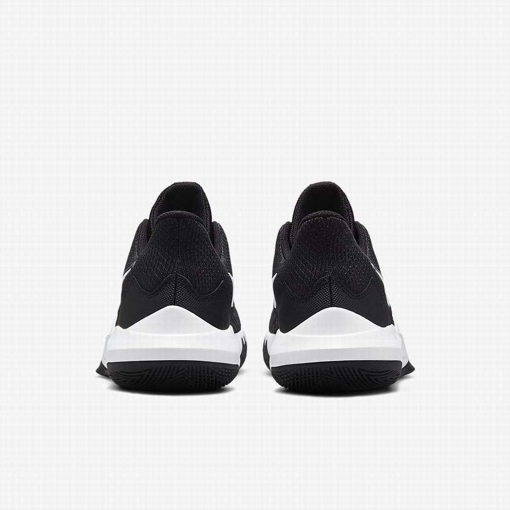 Nike Precision 5 Férfi Kosárlabda Cipő Fekete Sötétszürke Fehér | NI9385-B92
