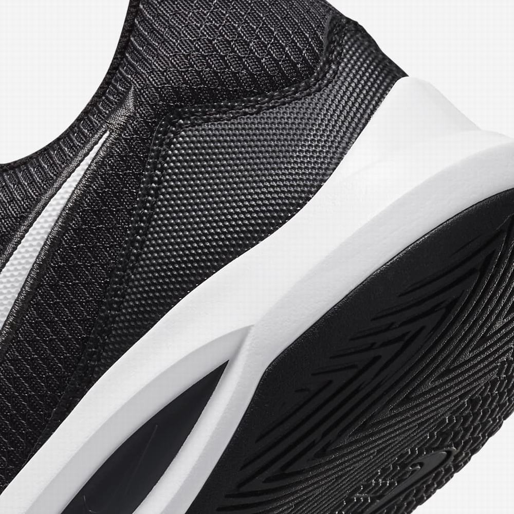 Nike Precision 5 Férfi Kosárlabda Cipő Fekete Sötétszürke Fehér | NI9385-B92