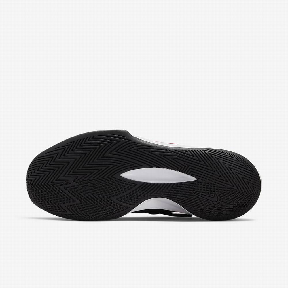 Nike Precision 6 FlyEase Női Kosárlabda Cipő Fekete Piros | NI1692-T98