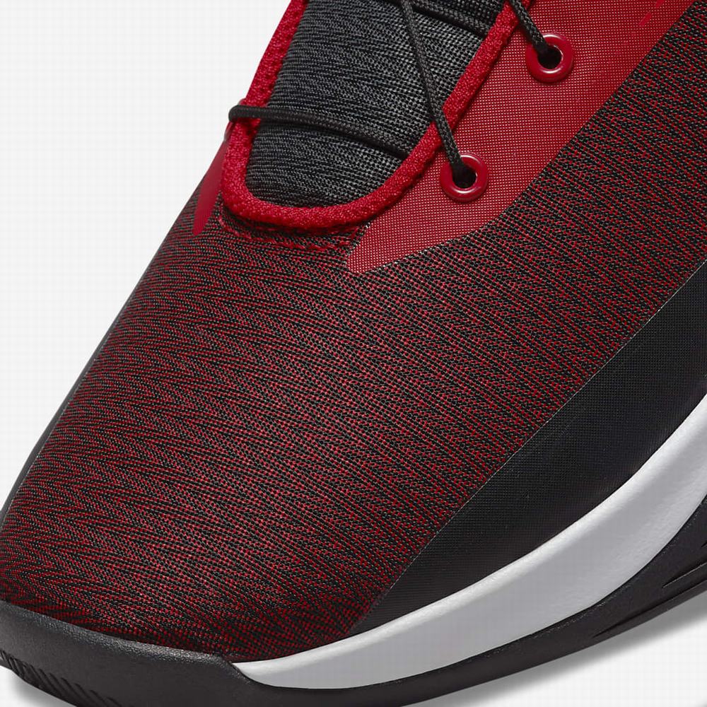 Nike Precision 6 FlyEase Női Kosárlabda Cipő Fekete Piros | NI1692-T98