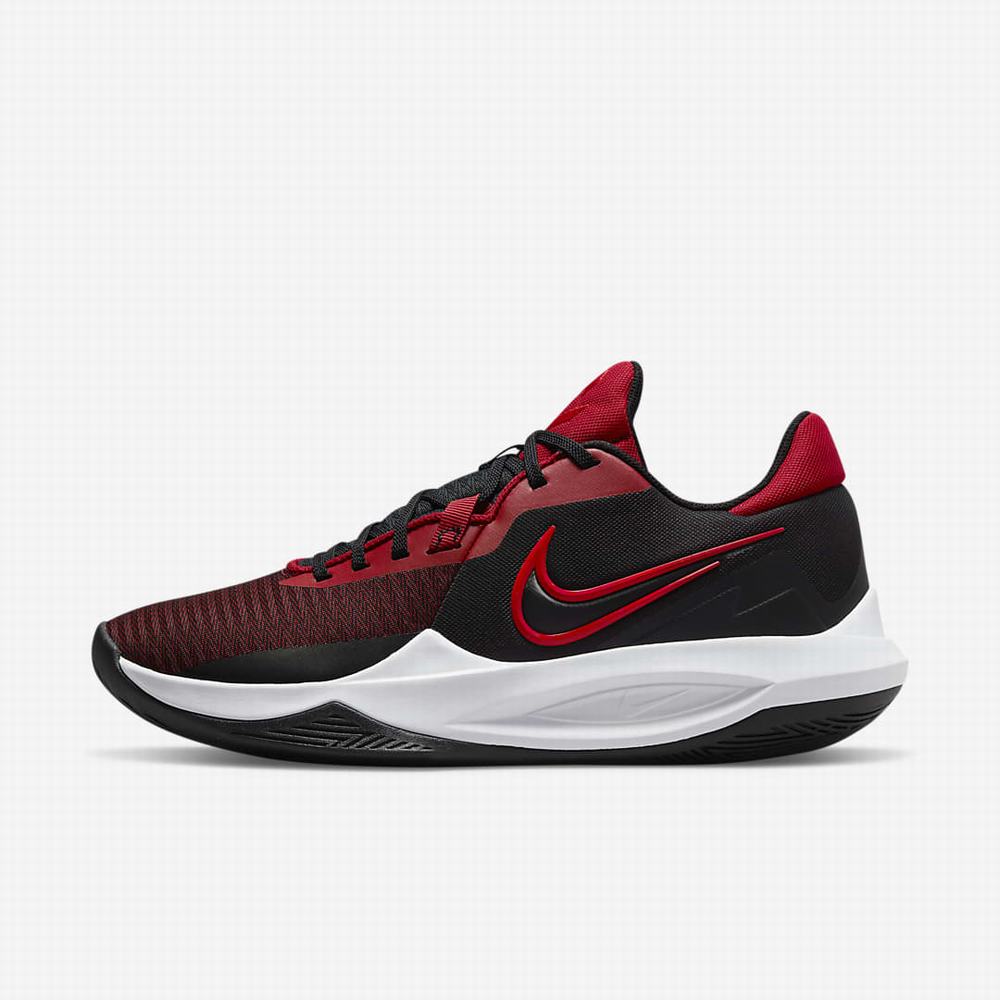 Nike Precision 6 Férfi Kosárlabda Cipő Fekete Piros | NI2340-W03