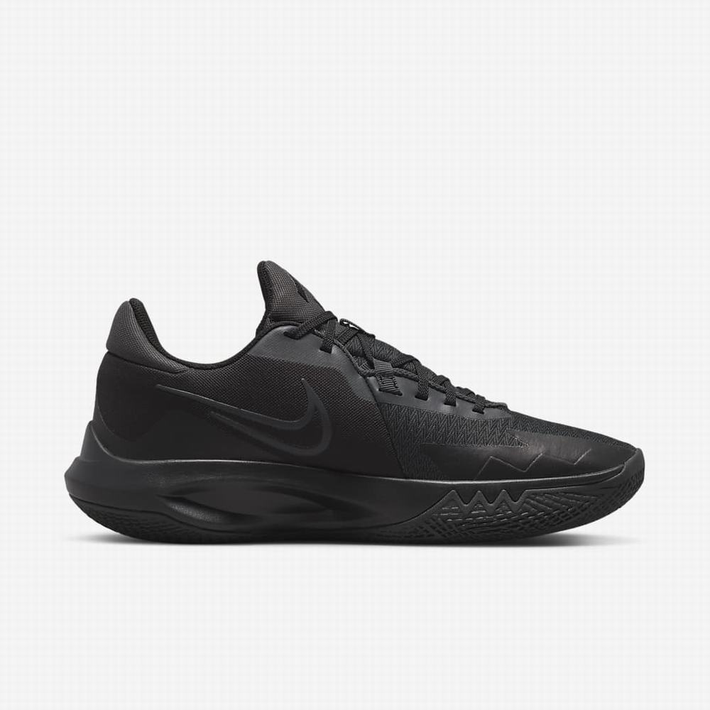 Nike Precision 6 Női Kosárlabda Cipő Fekete Sötétszürke | NI0423-Y74