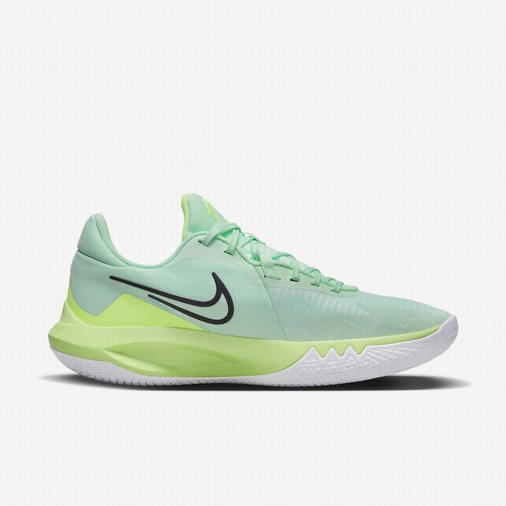 Nike Precision 6 Női Kosárlabda Cipő Menta Zöld Fehér Lila | NI3514-C58