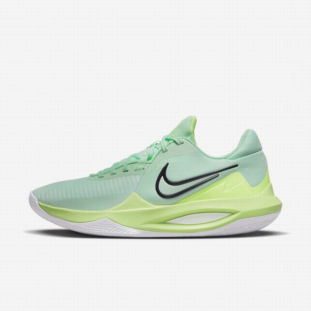 Nike Precision 6 Női Kosárlabda Cipő Menta Zöld Fehér Lila | NI3514-C58