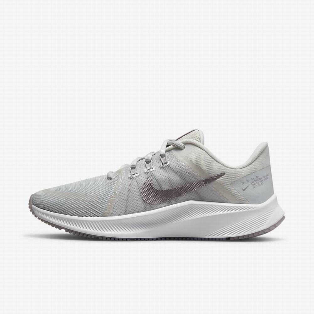 Nike Quest 4 Premium Női Futócipő Fekete Kék Szürke Zöld Fehér Rózsaszín | NI0673-Y30