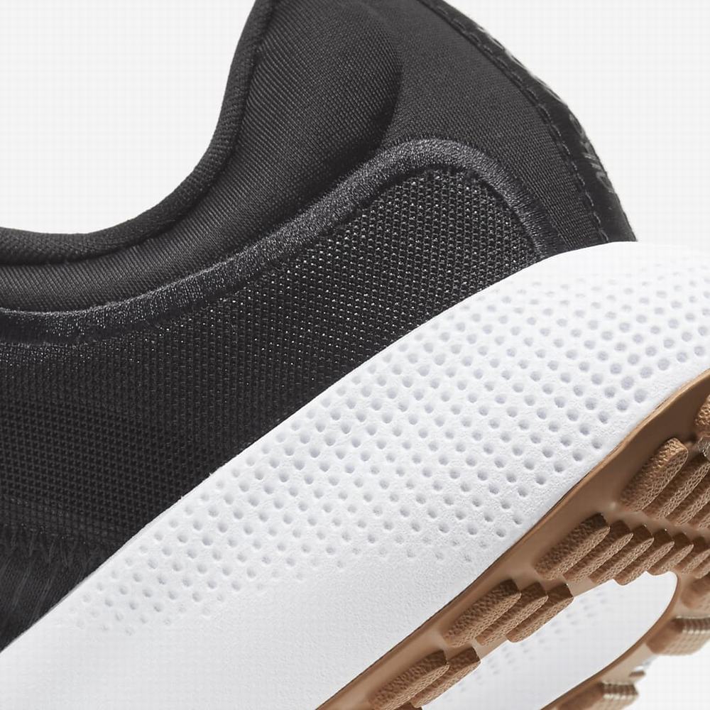 Nike React Escape Run Női Utcai Cipő Fekete Sötétszürke Fehér Fekete | NI0971-S98
