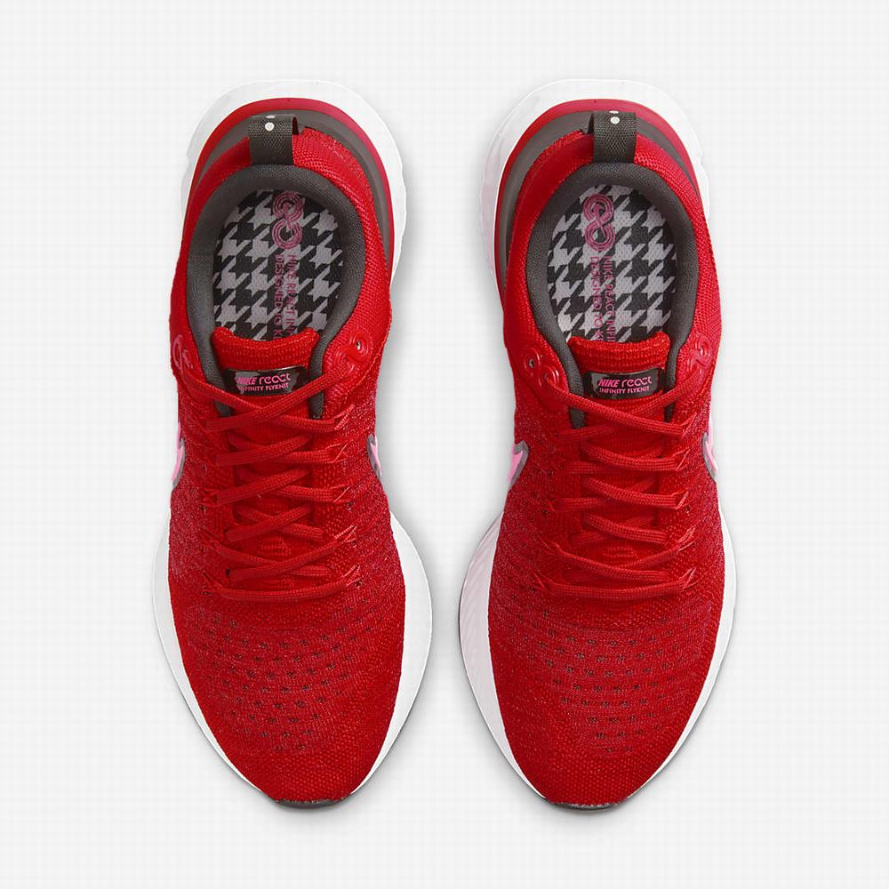 Nike React Infinity Run Flyknit 2 Női Futócipő Fehér Platina Fehér | NI1068-C89