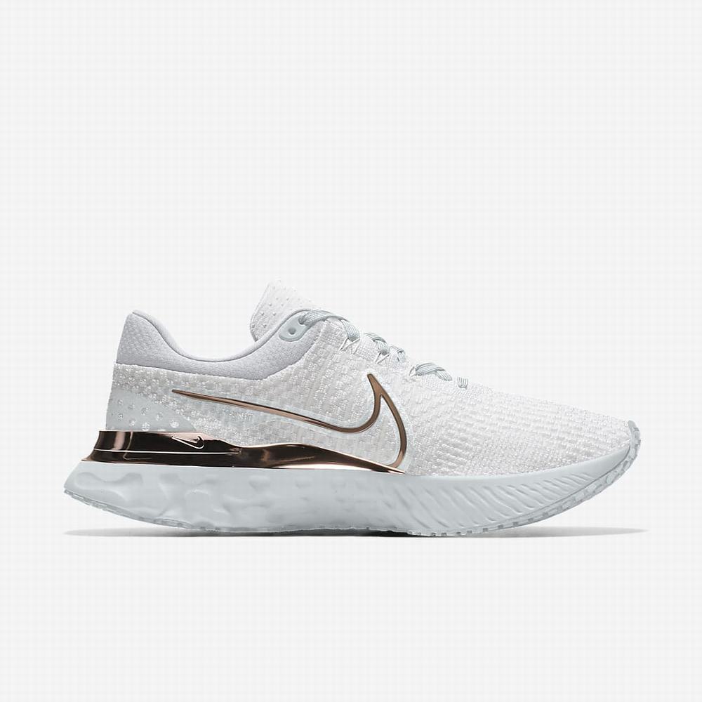 Nike React Infinity Run Flyknit 3 By You Női Futócipő Színes | NI0581-J08