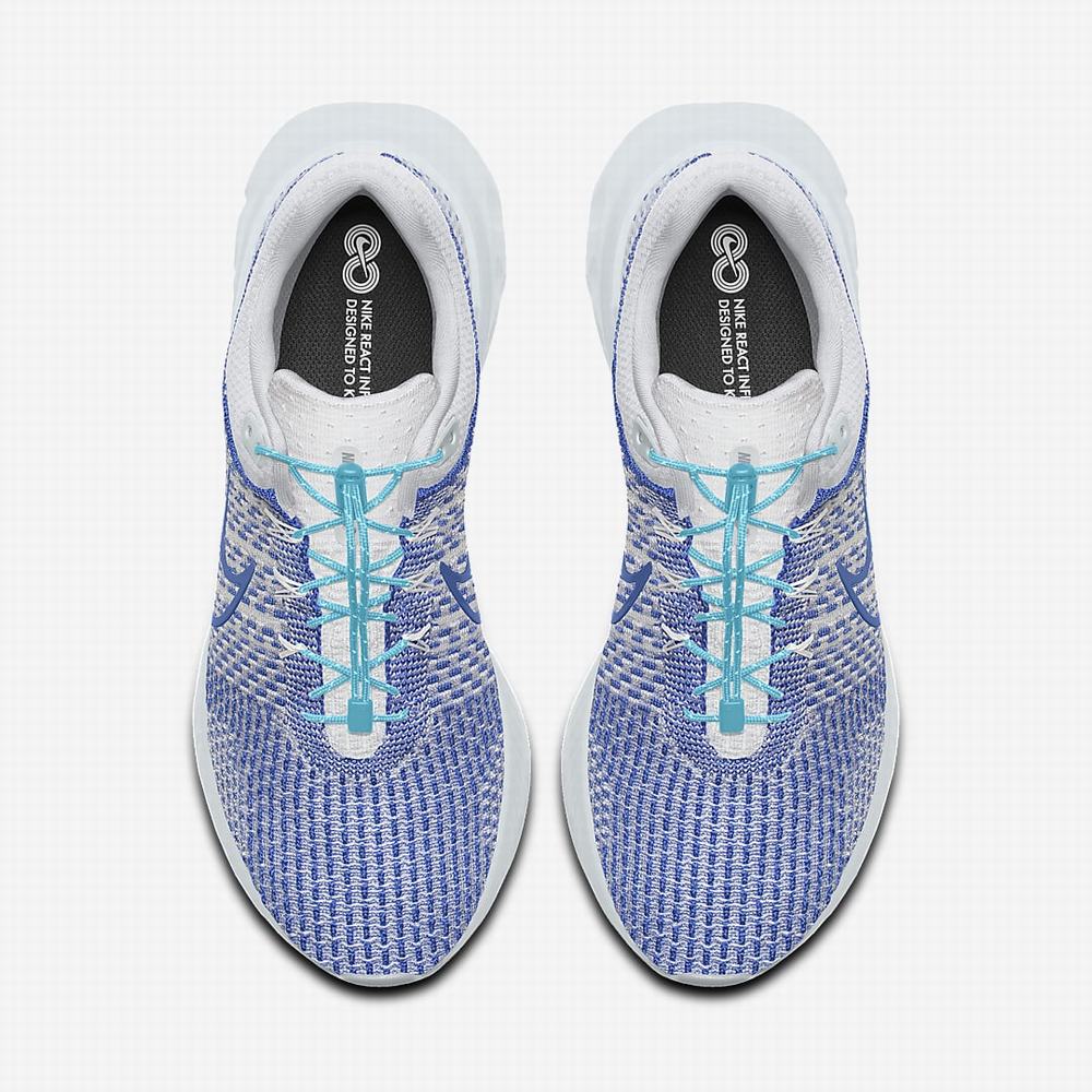 Nike React Infinity Run Flyknit 3 By You Női Futócipő Színes | NI1207-K67