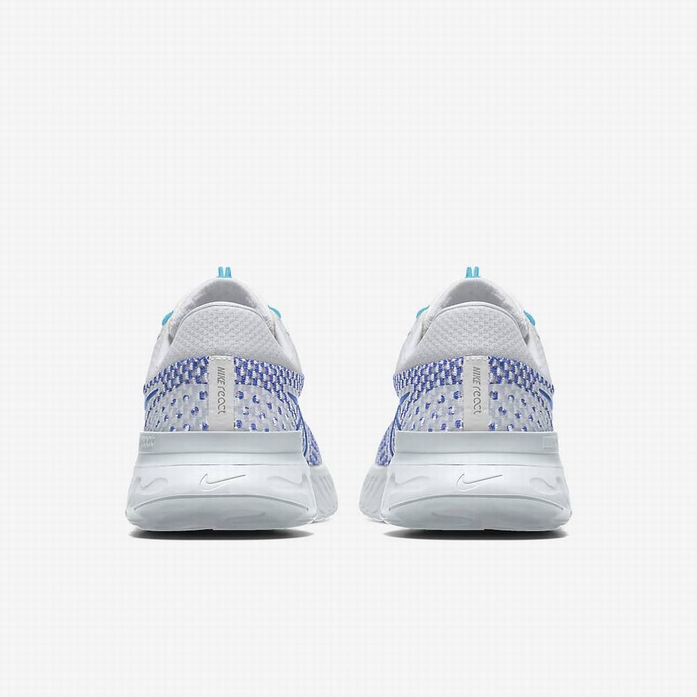 Nike React Infinity Run Flyknit 3 By You Női Futócipő Színes | NI1207-K67