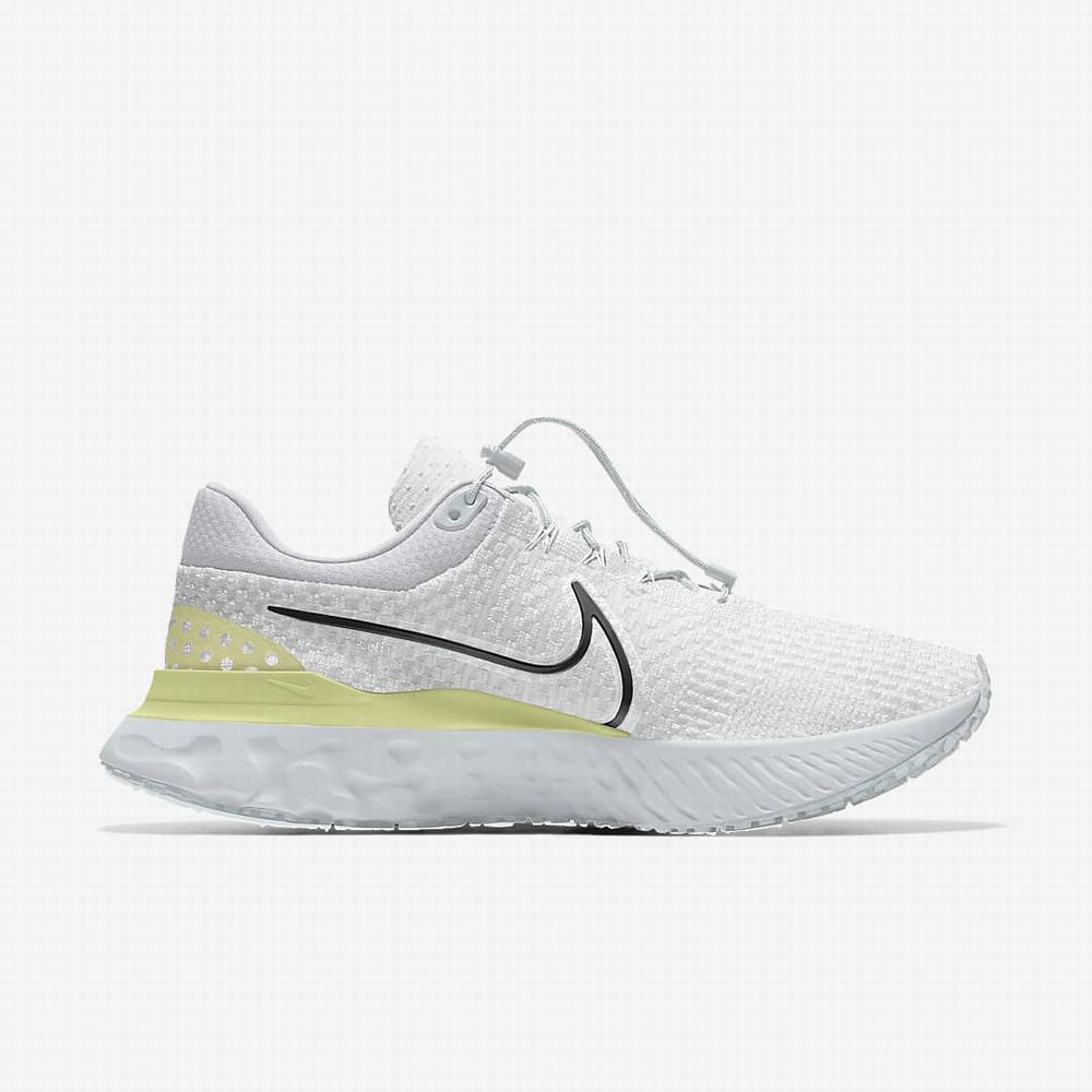 Nike React Infinity Run Flyknit 3 By You Férfi Futócipő Színes | NI5803-J40