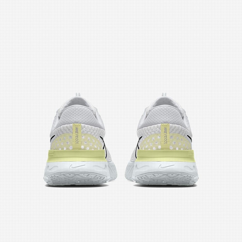 Nike React Infinity Run Flyknit 3 By You Férfi Futócipő Színes | NI5803-J40