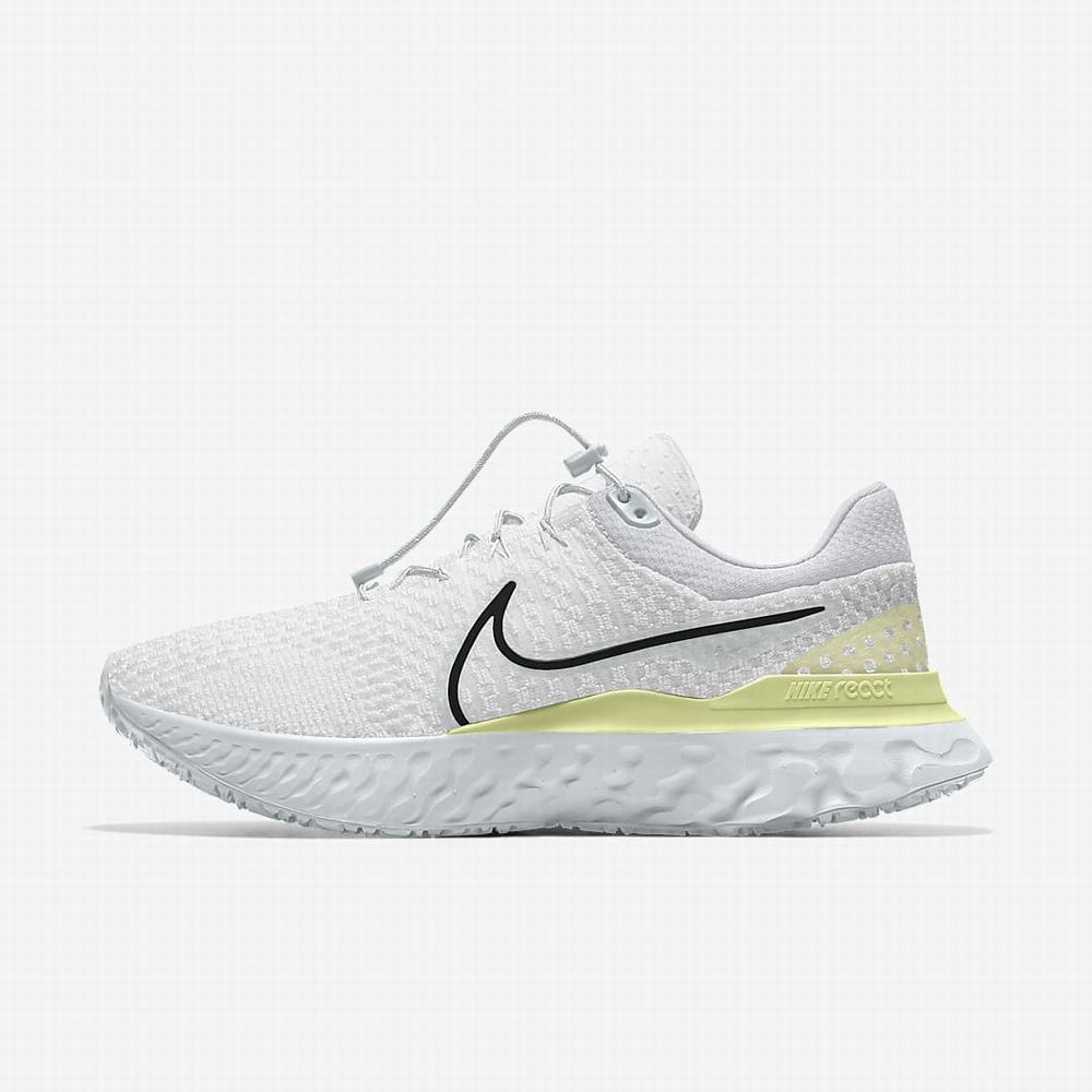 Nike React Infinity Run Flyknit 3 By You Férfi Futócipő Színes | NI5803-J40