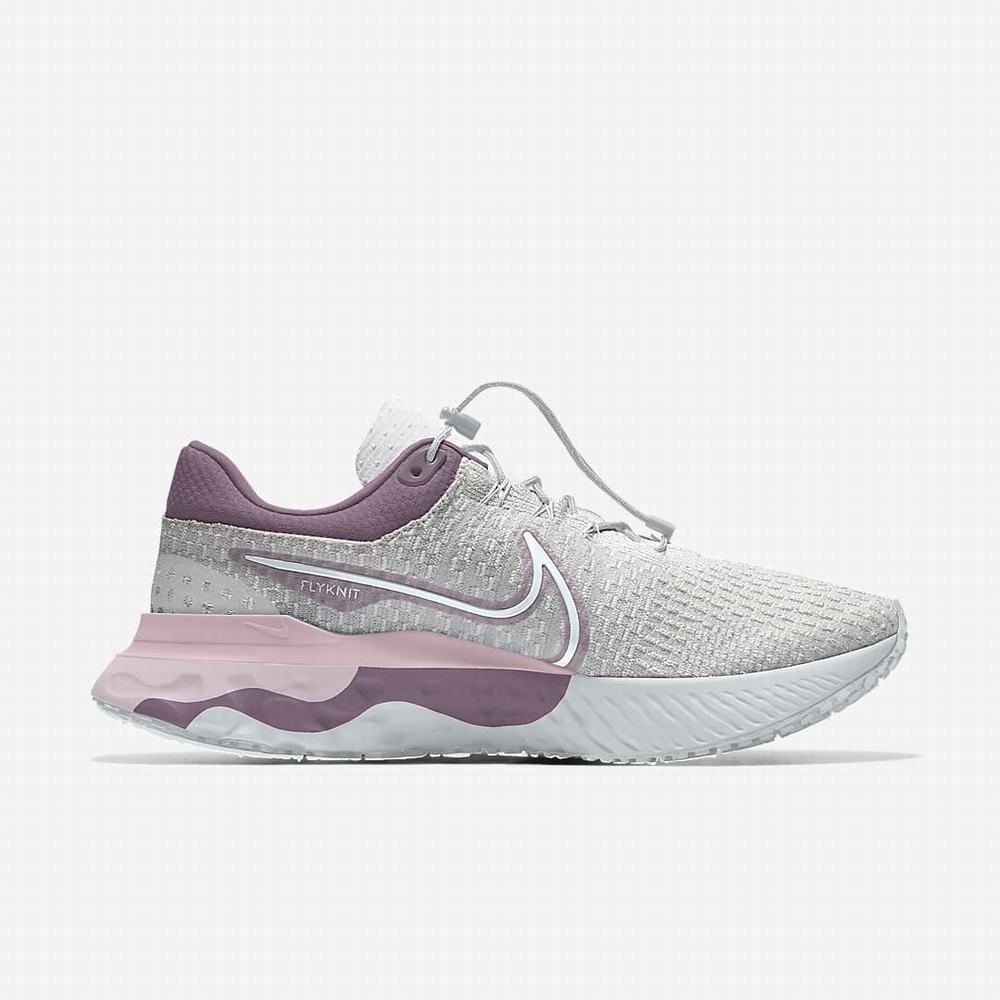 Nike React Infinity Run Flyknit 3 By You Női Futócipő Színes | NI8360-G02