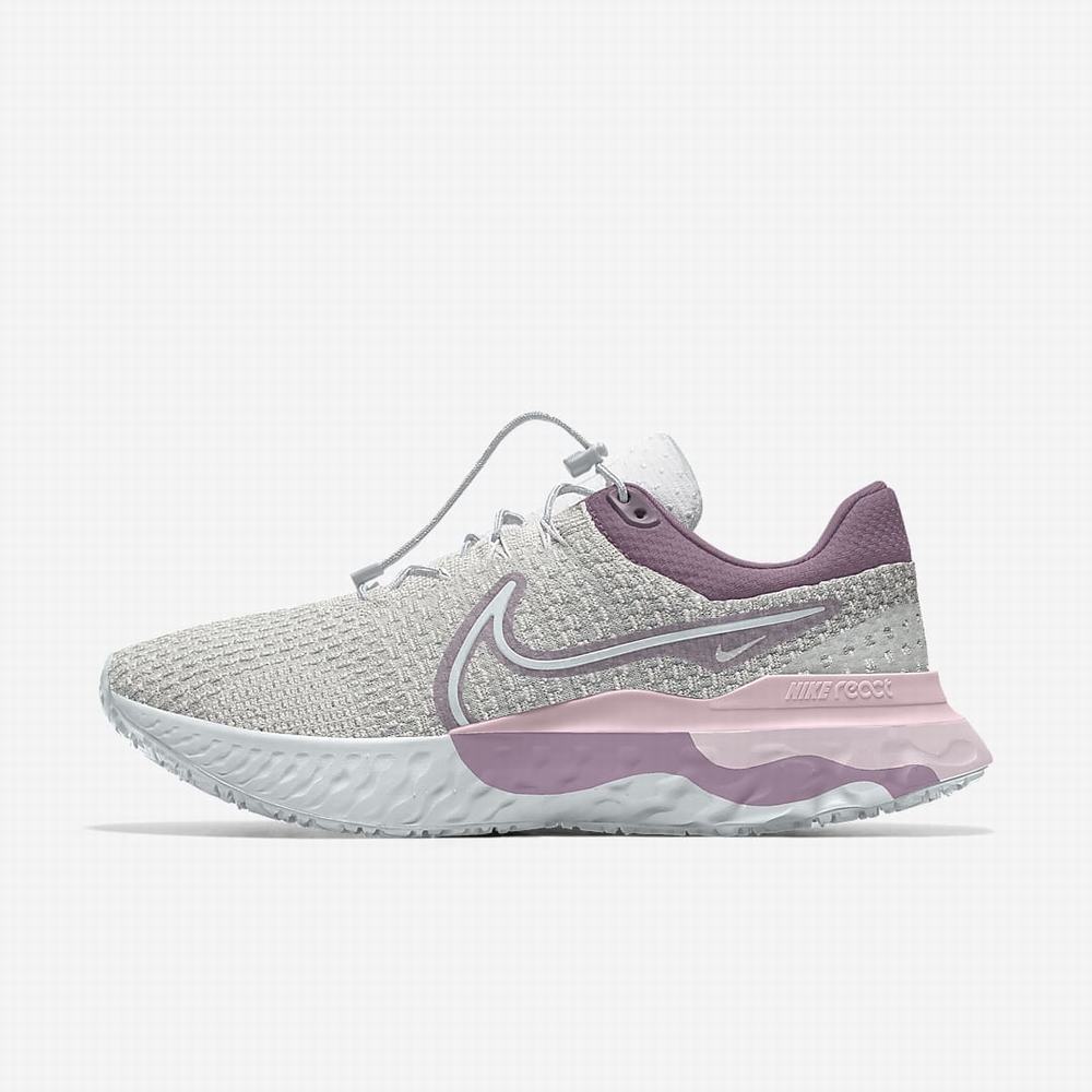 Nike React Infinity Run Flyknit 3 By You Női Futócipő Színes | NI8360-G02