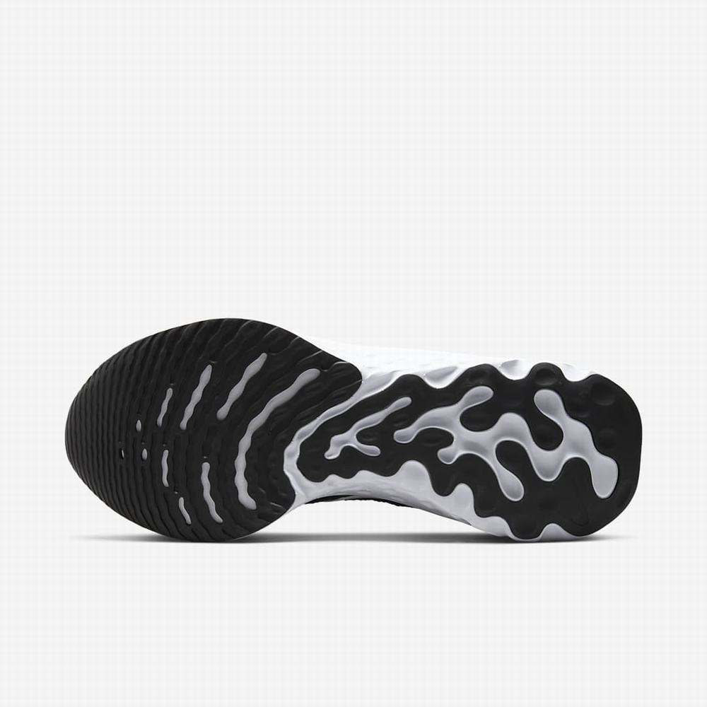 Nike React Infinity Run Flyknit 3 Férfi Futócipő Fekete Fehér | NI6270-N79