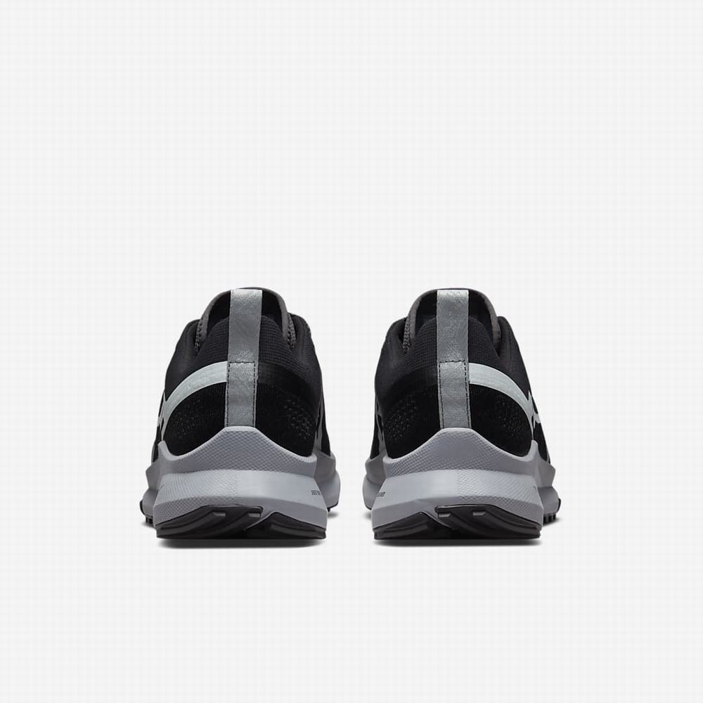 Nike React Pegasus Trail 4 Férfi Futócipő Fekete Sötétszürke Szürke | NI8206-P20