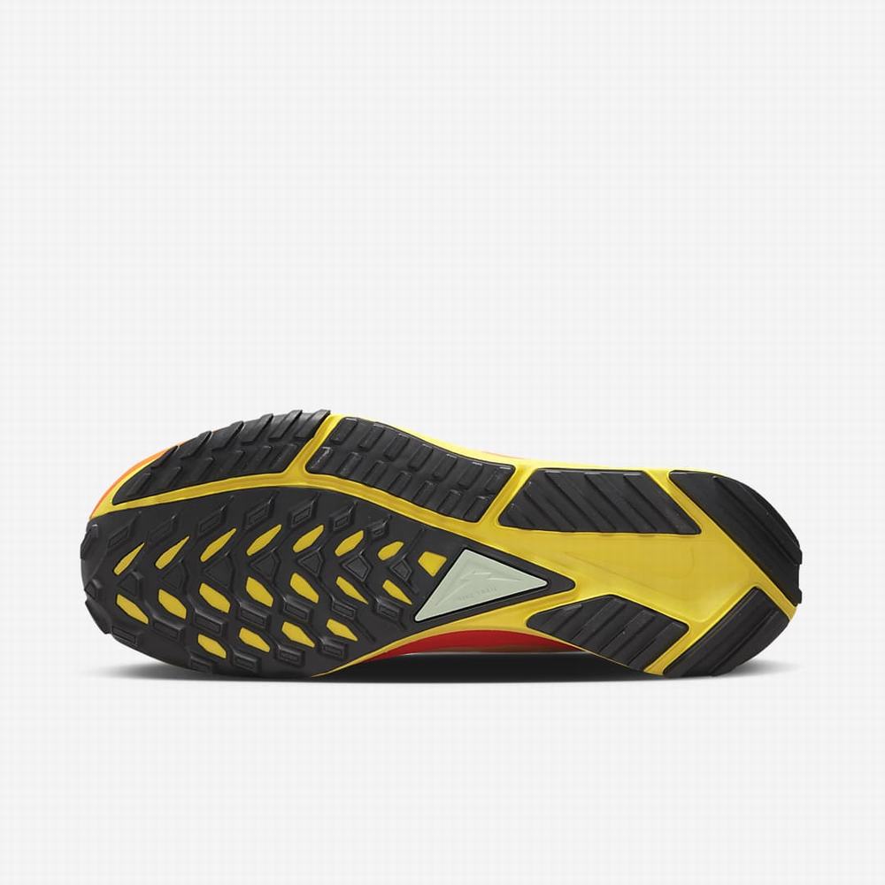 Nike React Pegasus Trail 4 GORE-TEX Férfi Futócipő Lila Zöld Sárga Narancssárga | NI2071-K97
