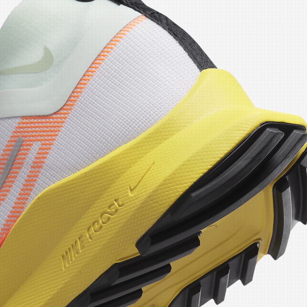 Nike React Pegasus Trail 4 GORE-TEX Férfi Futócipő Lila Zöld Sárga Narancssárga | NI2071-K97