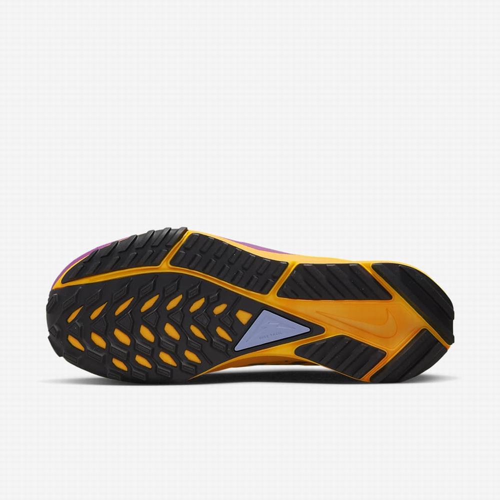 Nike React Pegasus Trail 4 Női Futócipő Lila Narancssárga Krém Lila | NI0742-J34
