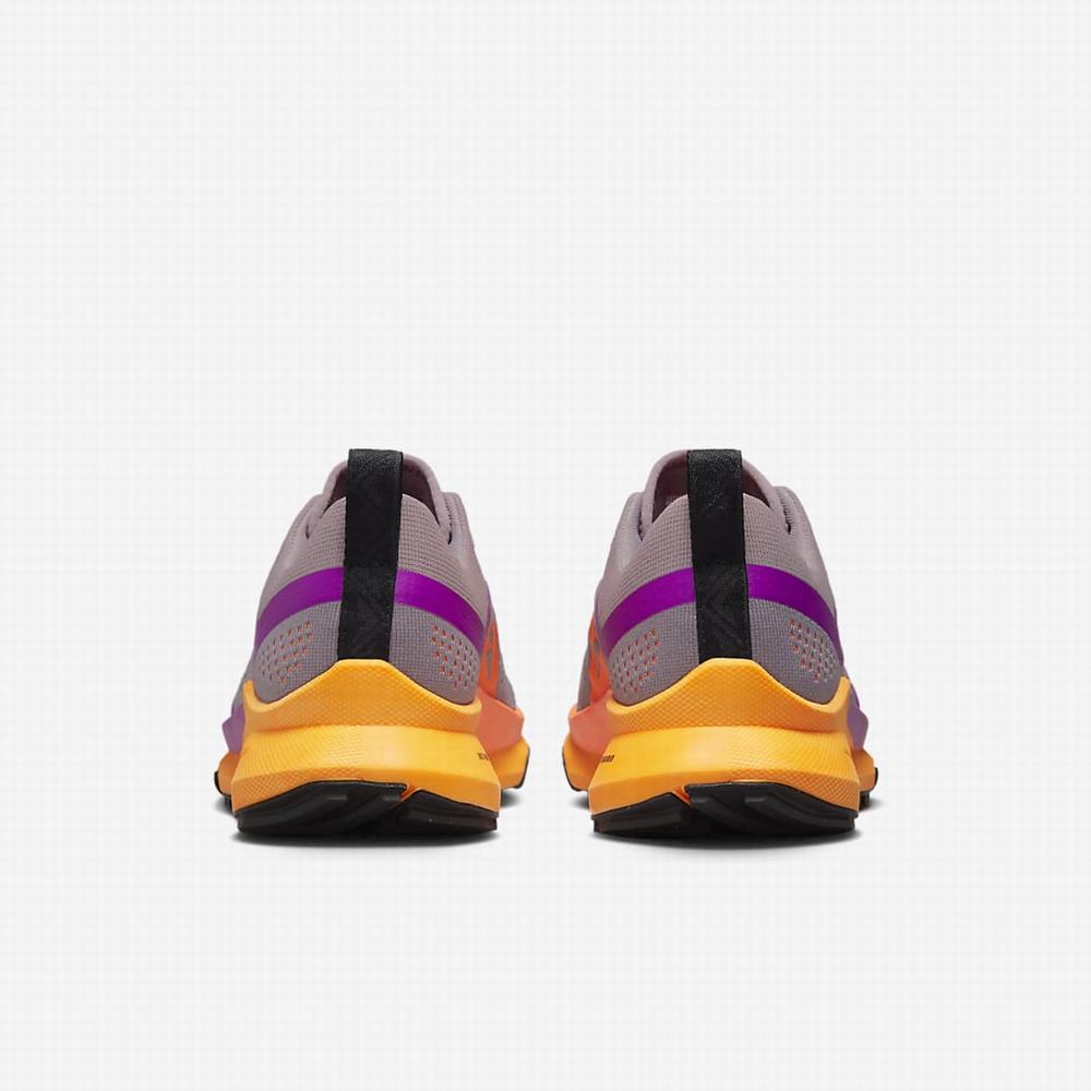 Nike React Pegasus Trail 4 Női Futócipő Lila Narancssárga Krém Lila | NI0742-J34
