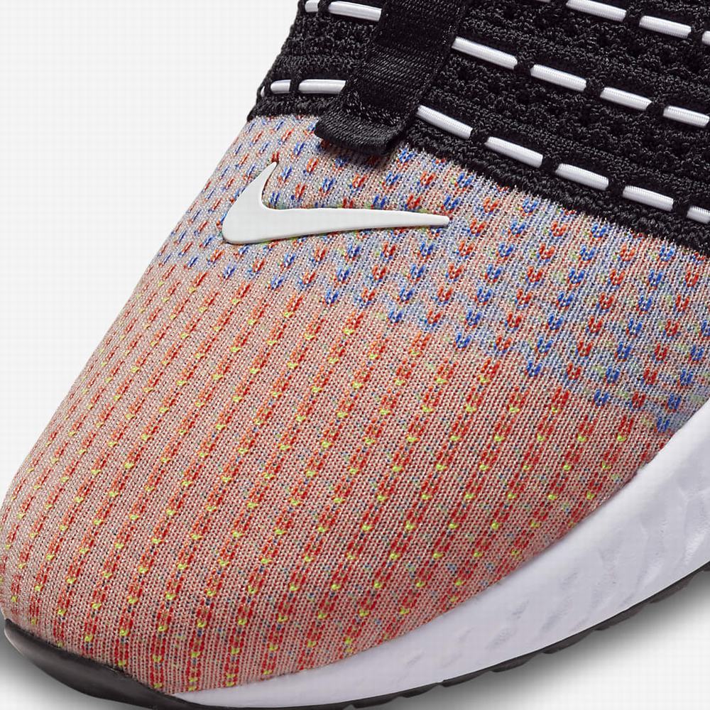 Nike React Phantom Run Flyknit 2 Férfi Futócipő Fekete Narancssárga Zöld Fehér | NI3421-P75