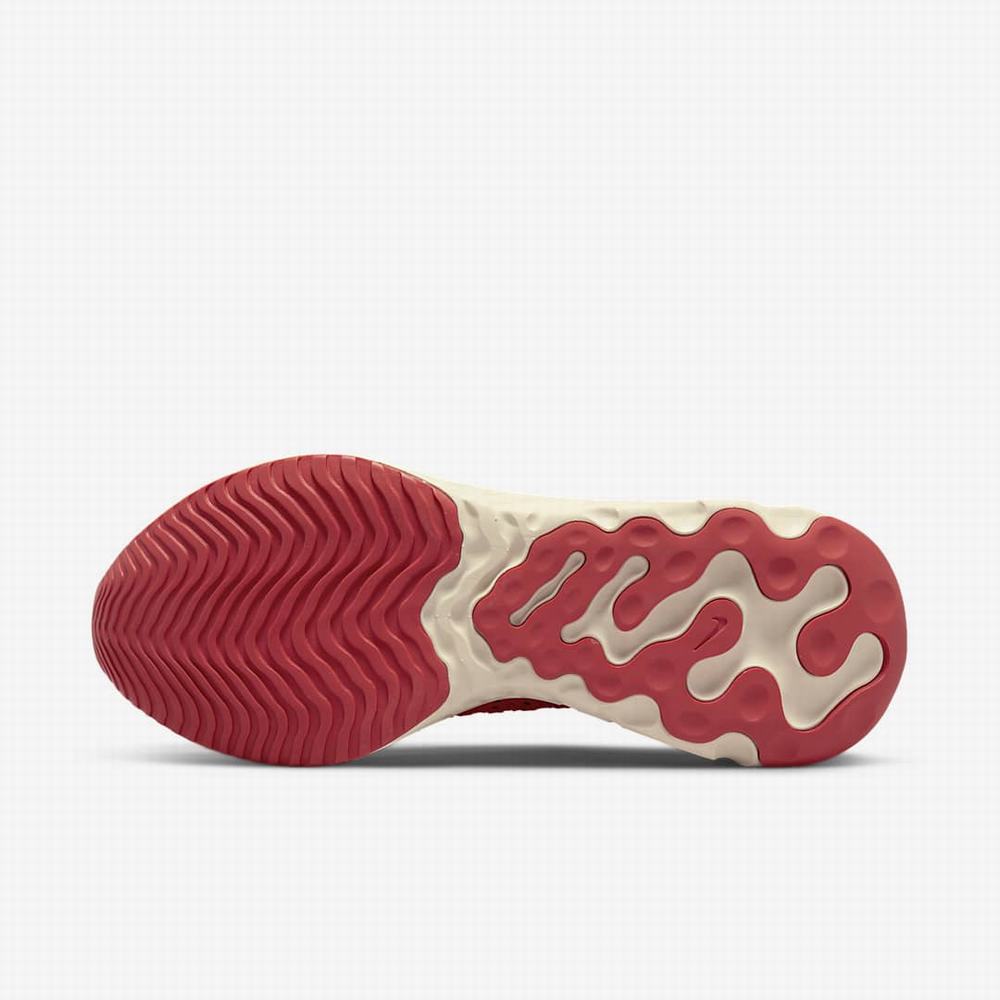 Nike React Phantom Run Flyknit 2 Férfi Futócipő Piros Fehér Piros Fekete | NI7294-U07