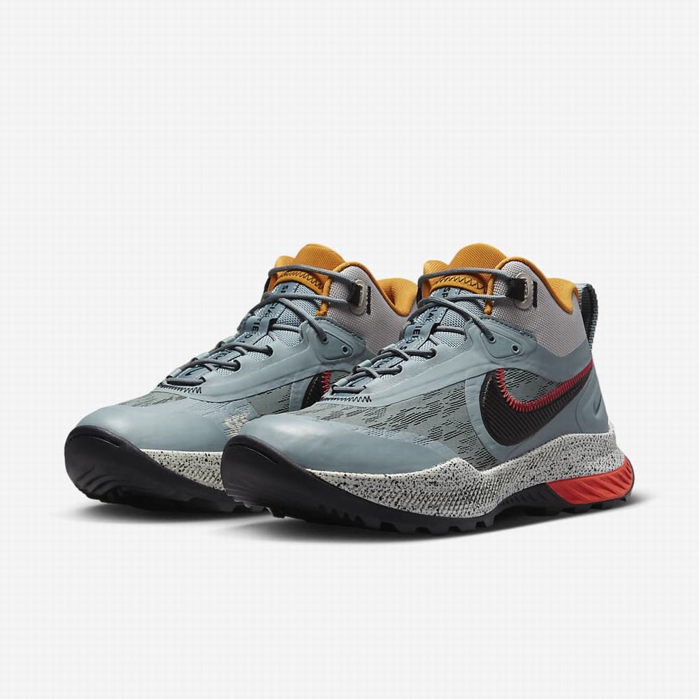 Nike React SFB Carbon Férfi Outdoor Cipő Szürke Szürke Arany Fekete | NI0912-F75