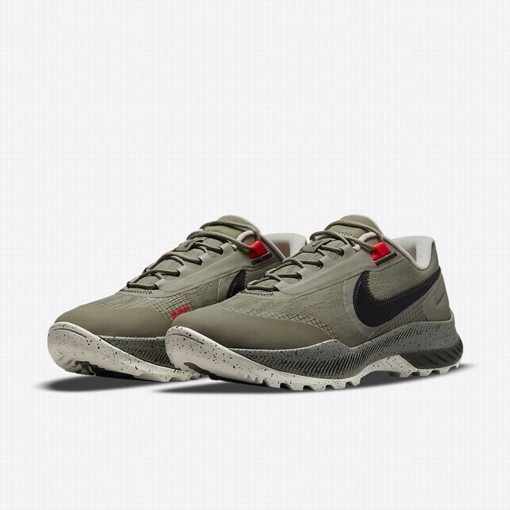 Nike React SFB Carbon Low Férfi Outdoor Cipő Olivazöld Khaki Fekete | NI1976-T09