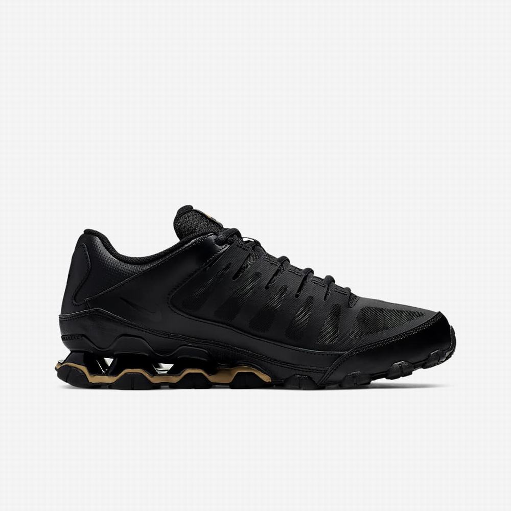 Nike Reax 8 TR Férfi Edzőcipő Fekete Metal Arany | NI0581-S34