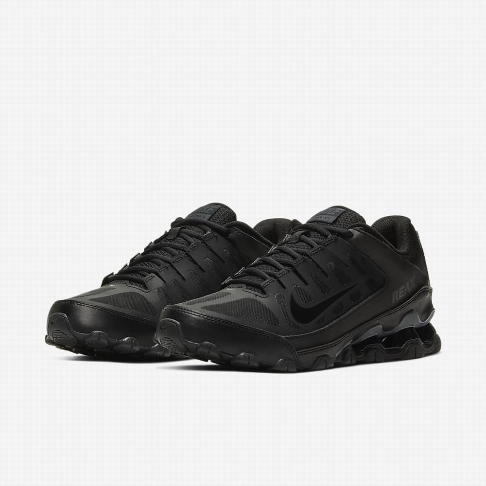 Nike Reax 8 TR Férfi Edzőcipő Fekete Sötétszürke Fekete | NI4013-A17