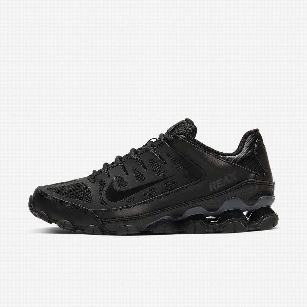 Nike Reax 8 TR Férfi Edzőcipő Fekete Sötétszürke Fekete | NI4013-A17