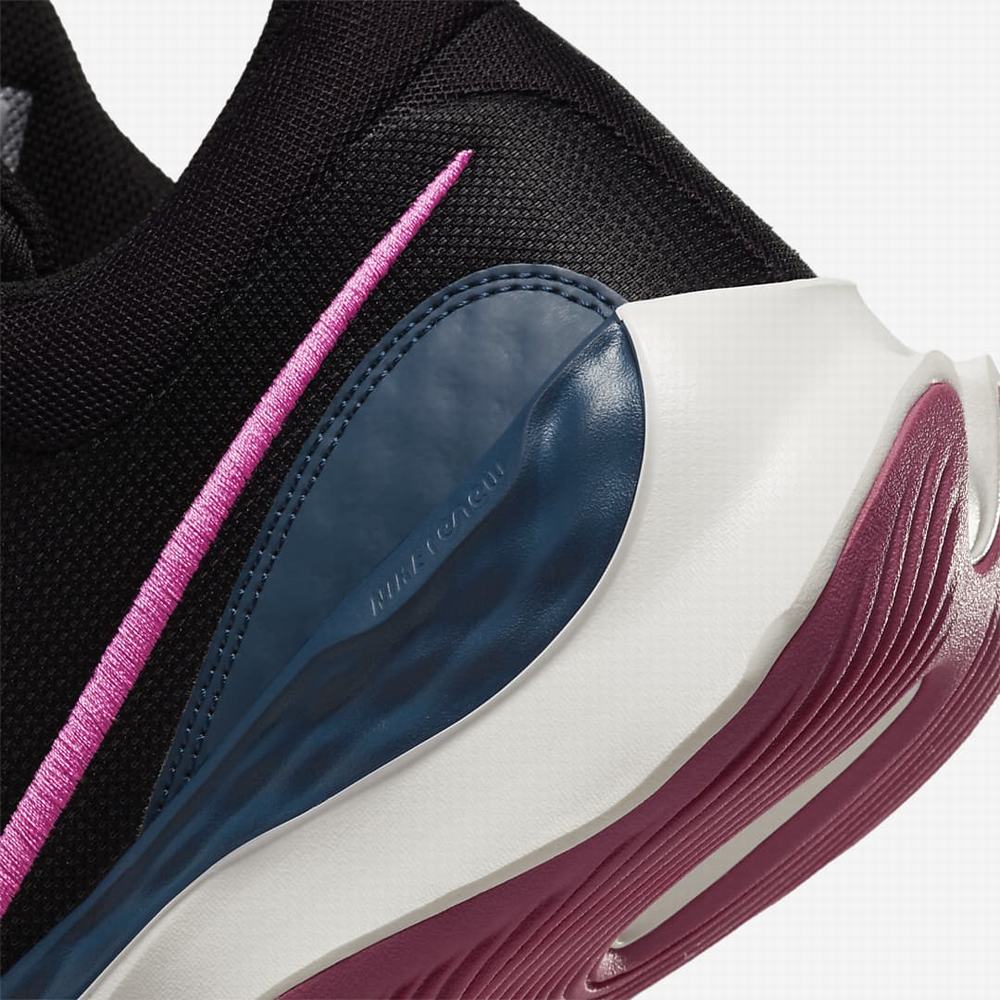 Nike Renew Elevate 3 Női Kosárlabda Cipő Fekete Kék Rózsaszín | NI8526-Y74