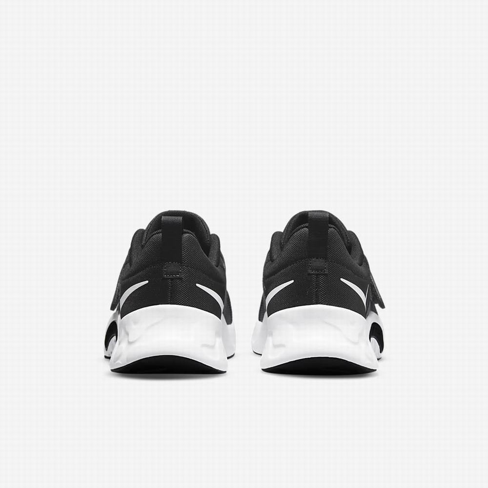 Nike Renew Retaliation 4 Férfi Edzőcipő Fekete Sötétszürke Szürke Fehér | NI6904-G13