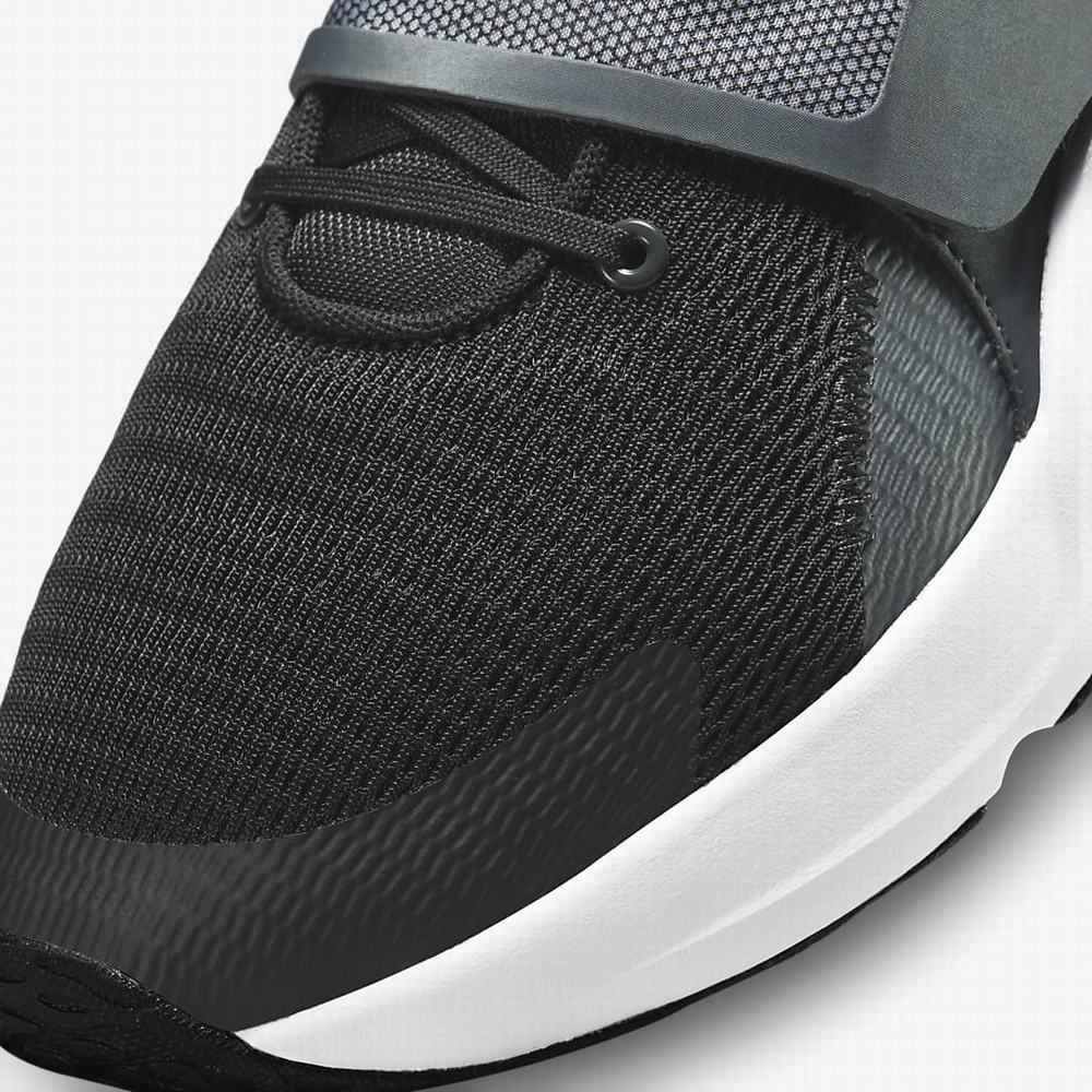 Nike Renew Retaliation 4 Férfi Edzőcipő Fekete Sötétszürke Szürke Fehér | NI6904-G13