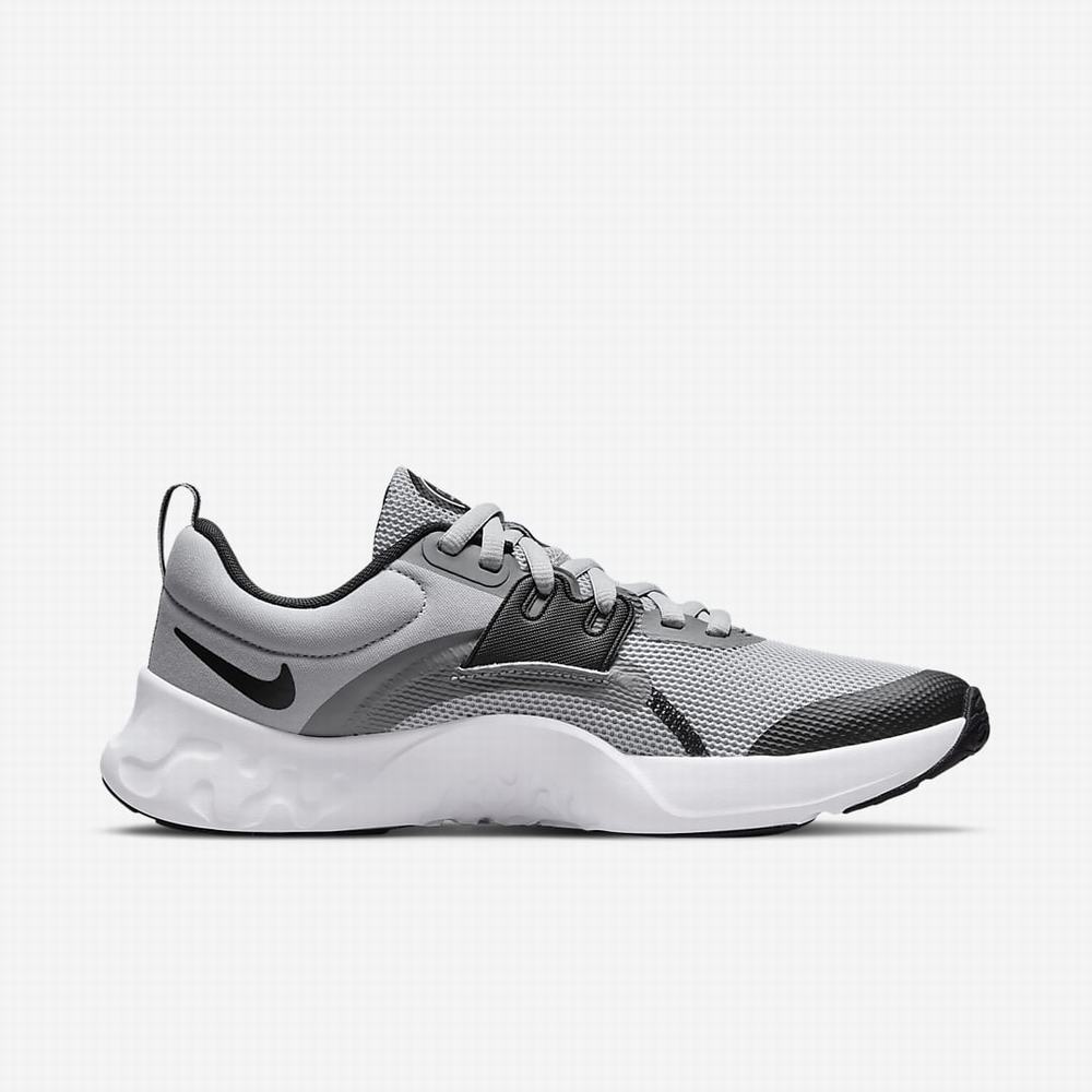Nike Renew Retaliation TR 3 Férfi Edzőcipő Szürke Szürke Fehér Fekete | NI8061-L28