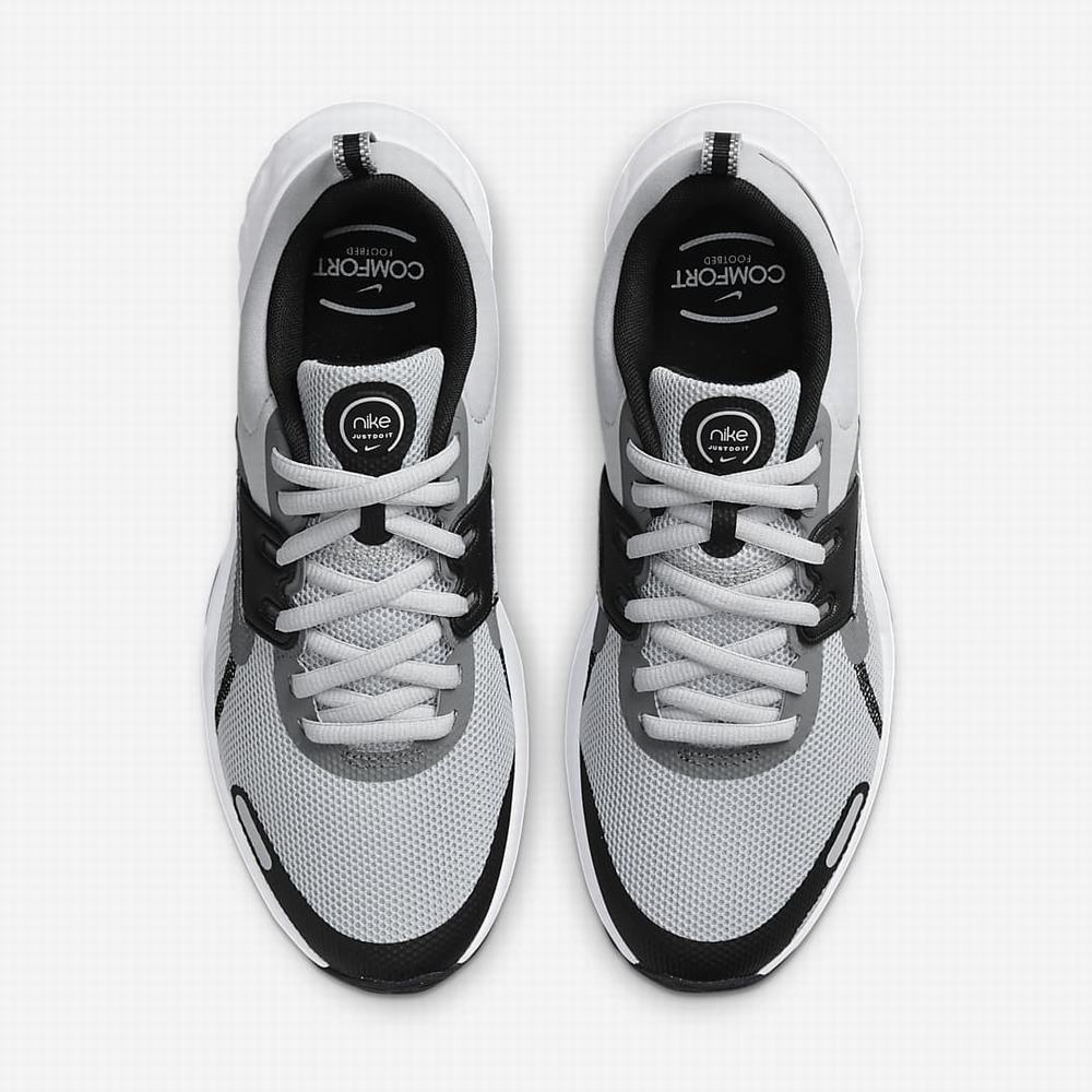 Nike Renew Retaliation TR 3 Férfi Edzőcipő Szürke Szürke Fehér Fekete | NI8061-L28