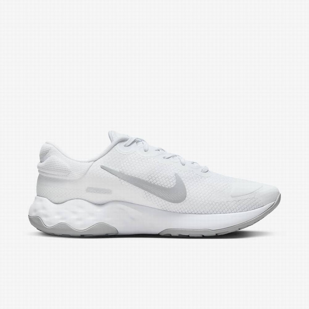 Nike Renew Ride 3 Férfi Futócipő Fehér Platina | NI6245-R98