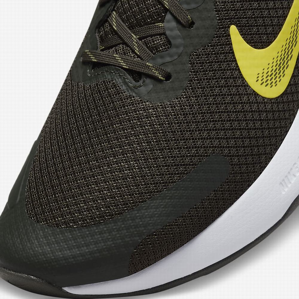 Nike Renew Ride 3 Férfi Futócipő Olivazöld Kék Sárga | NI1364-E17