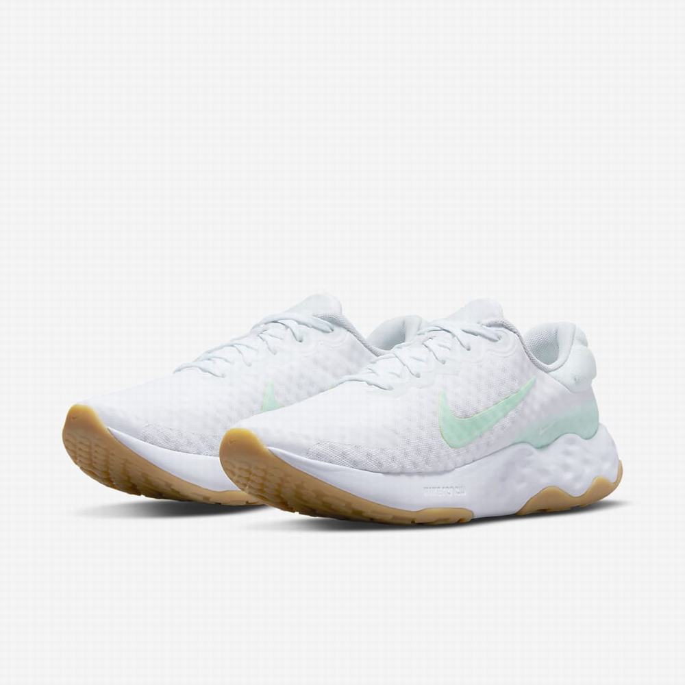 Nike Renew Ride 3 Női Futócipő Fehér Zöld Platina Menta | NI5637-D64