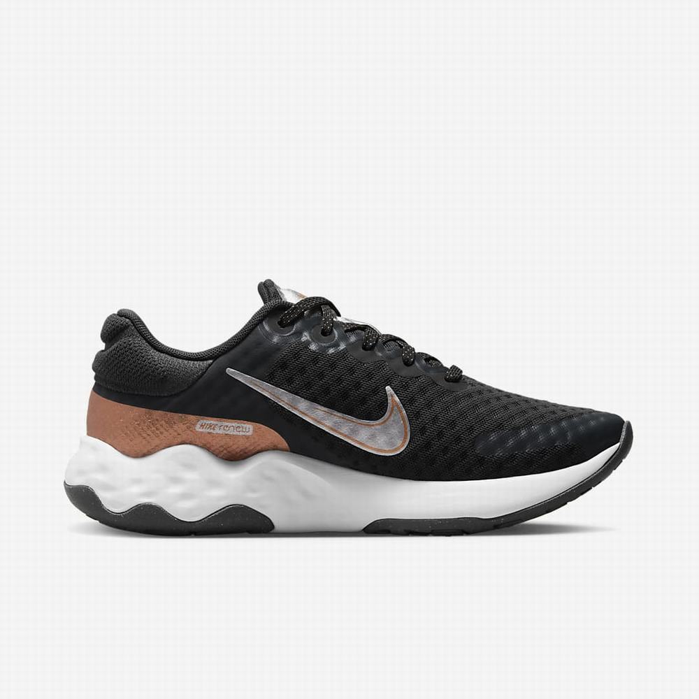Nike Renew Ride 3 Női Futócipő Sötétszürke Fehér Metal Titán | NI3790-S29