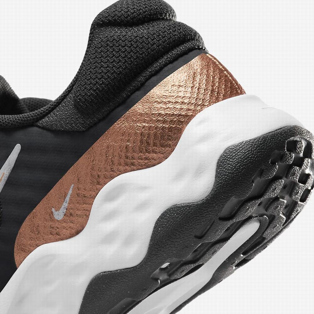 Nike Renew Ride 3 Női Futócipő Sötétszürke Fehér Metal Titán | NI3790-S29
