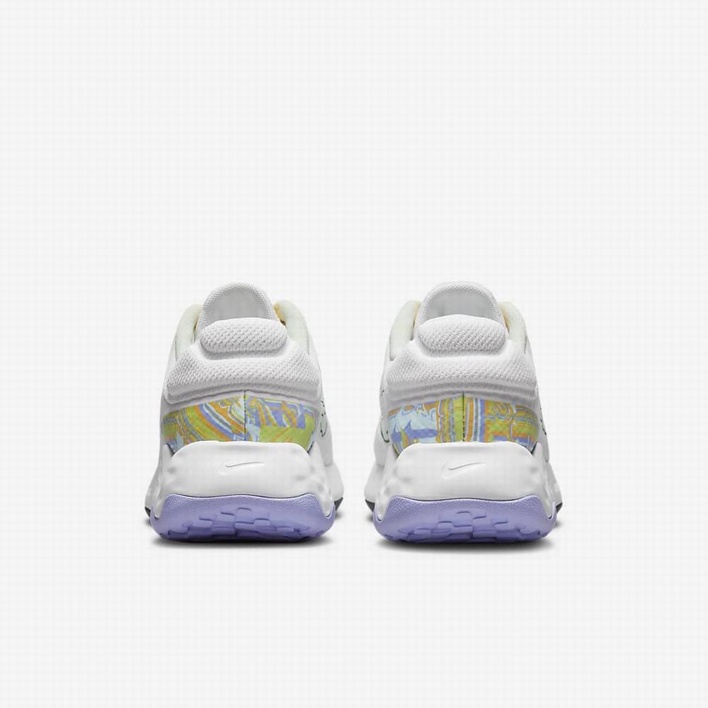 Nike Renew Ride 3 Premium Női Futócipő Fehér Zöld Arany Sötétszürke | NI9584-B04
