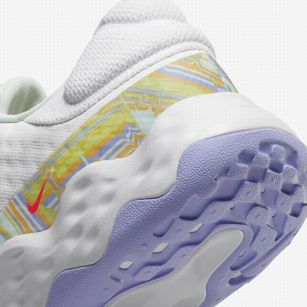 Nike Renew Ride 3 Premium Női Futócipő Fehér Zöld Arany Sötétszürke | NI9584-B04