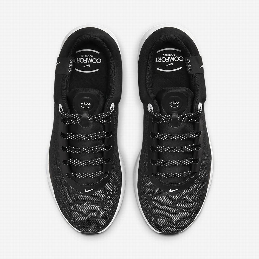 Nike Renew Serenity Run 2 Női Futócipő Fekete Fehér | NI5278-H90