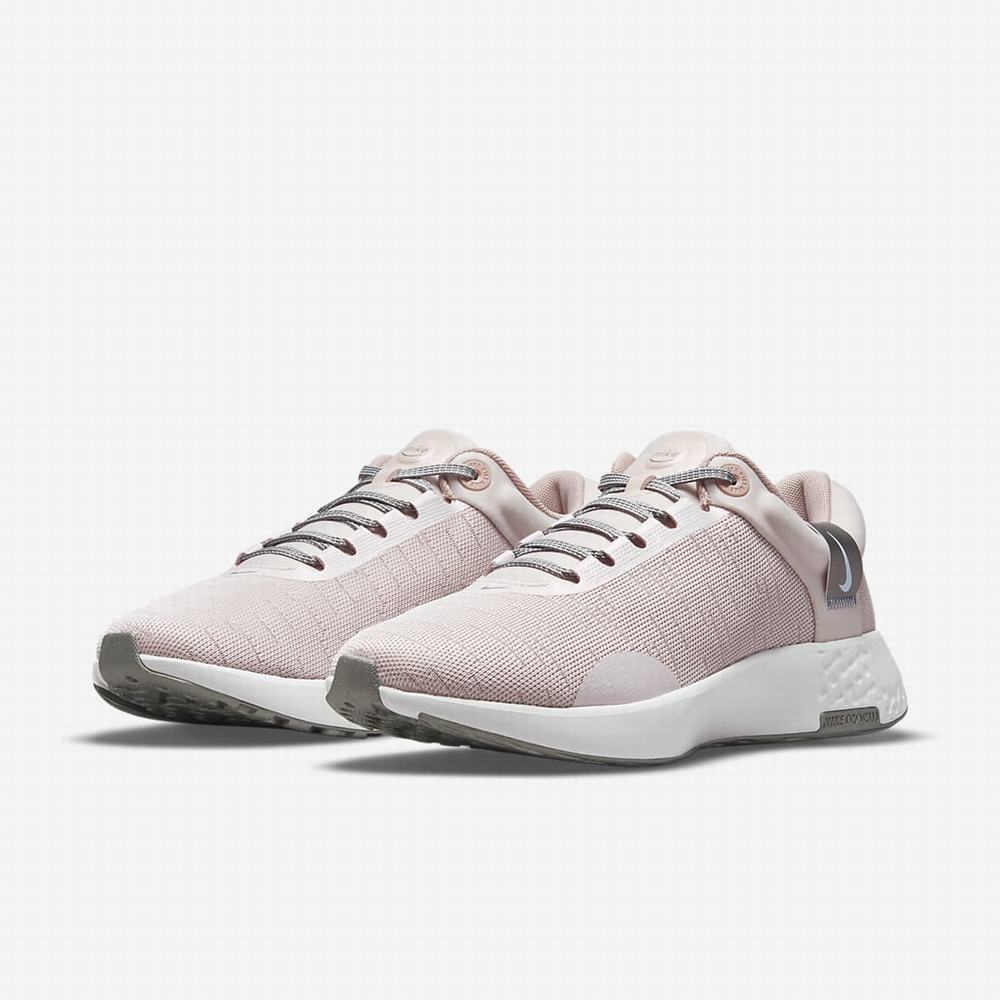 Nike Renew Serenity Run Premium Női Futócipő Rózsaszín Rózsaszín Metal Kék | NI2519-V41